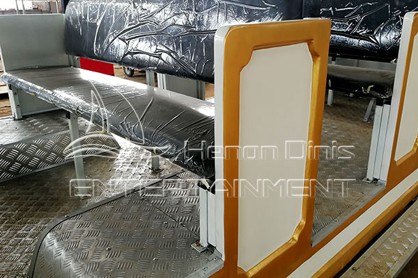 Comfortable Seats of Family Train Rides