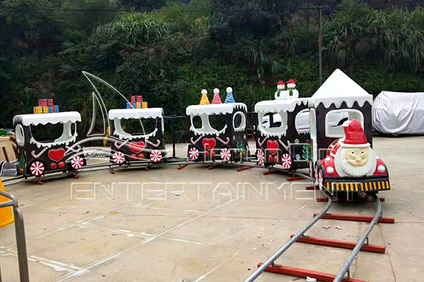 Mall Christmas Amusement Train Rides for Sale