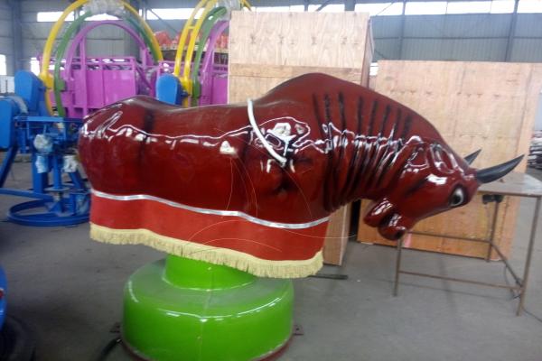 FRP material bull made by our company