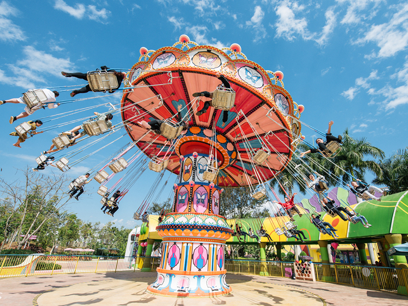 wave swinger ride visibility